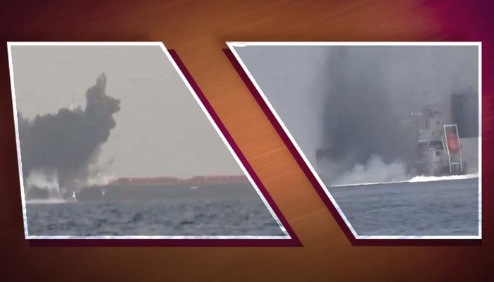 Öğretmen Kızıldeniz'e gömüldü!  Husiler görüntüleri paylaşıp tehdit etti: Daha büyüğü geliyor!