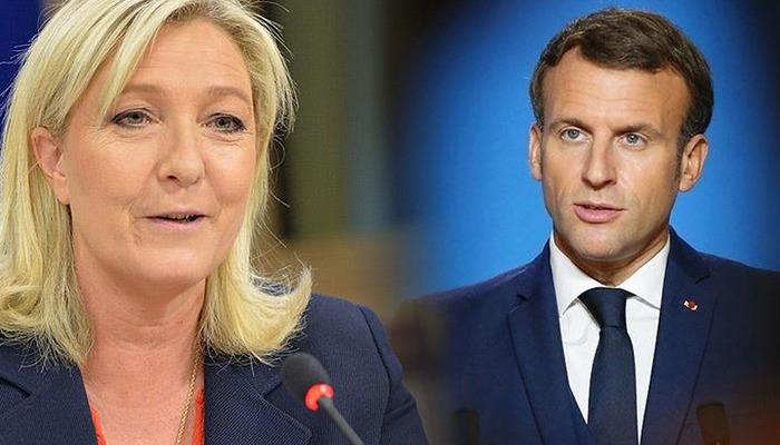 Fransa'da ikinci seçim turu!  Şaşırtıcı sonuçlar, Macron ve Le Pen…