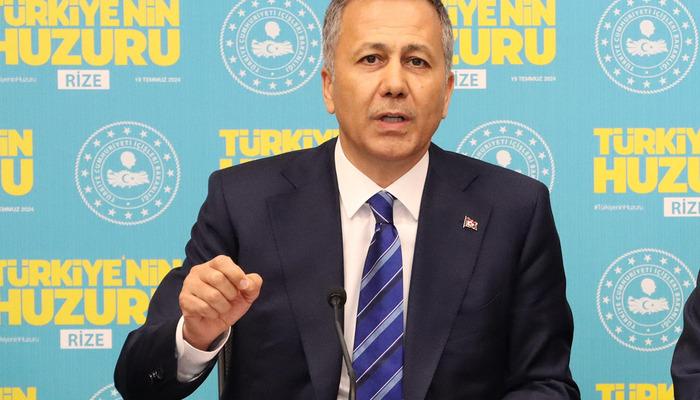 Bakan Yerlikaya: “Aziz milletimize kimse yön veremez”