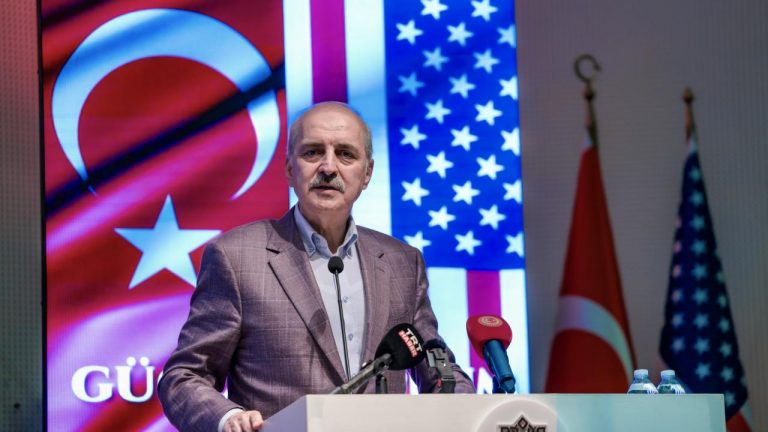 TBMM Başkanı Kurtulmuş, ABD'deki Türk toplumuyla buluştu