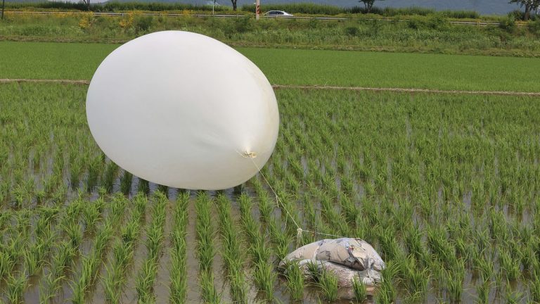Kuzey Kore, Güney Kore'ye çöp dolu balonlar göndermeye devam ediyor
