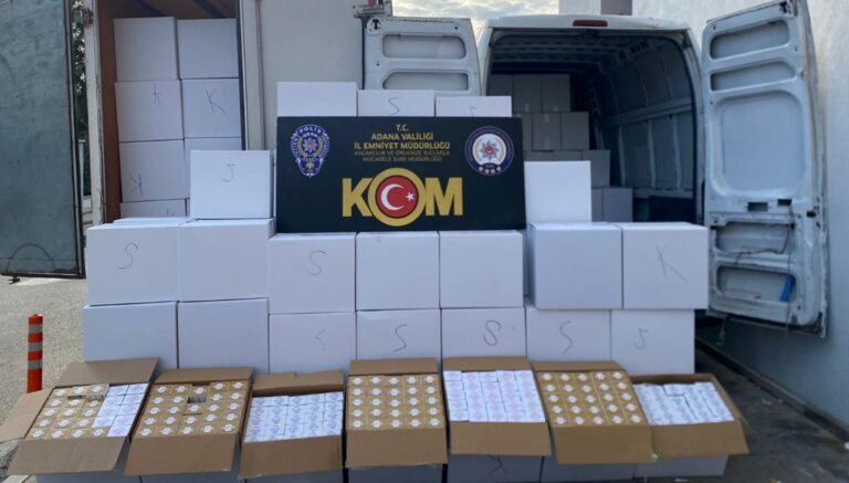 Adana’da 9 milyon 280 bin makaron ele geçirildi – Türkiye Haberlerini Kırma