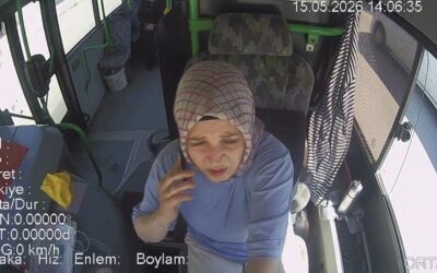 Şoför, bayılan yolcuyu hastaneye böyle yetiştirdi