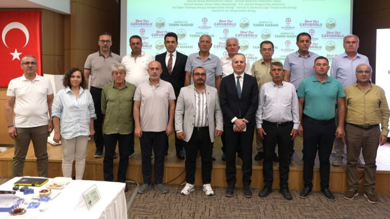 Denizli Tarımında Yeni Bir Dönem: Tarım Masası Çalışmalarına Başladı